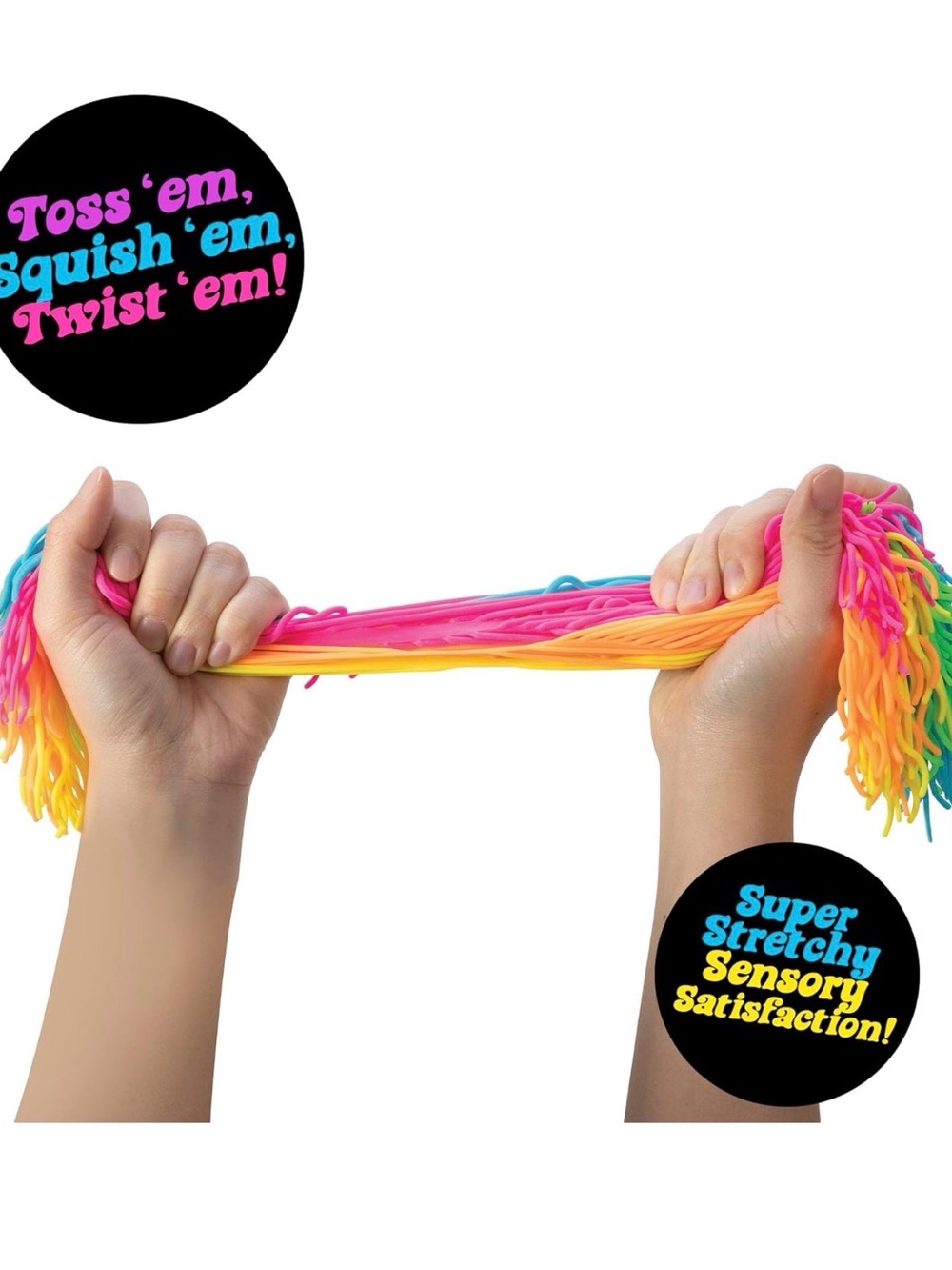 NEEDOH Ramen Noodlies Stretchy Toy Noodles - - Picture 3 of 3
